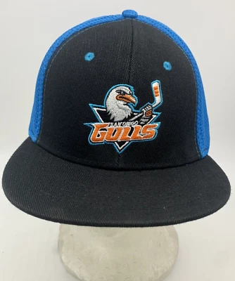 Шестой человек промо шляпа крышка Сан-Диего чайки хоккей синий черный мужской бейсболки новый - Изображение 1 из 4
