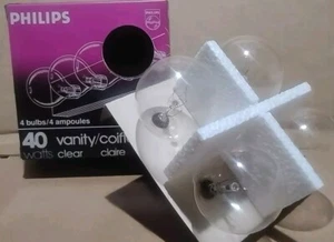 Philips 40w Clear G16 ¹/² Mini Globes 4pk - Picture 1 of 5