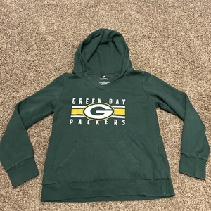 NFL Green Bay Packers Women’s M Hoodie Fanatics Green A16 - Picture 1 of 3