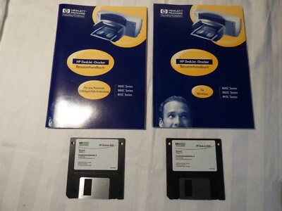 HP Desk Jet 815C versch. Anleitungen und Installationsdisketten - Bild 1 von 4