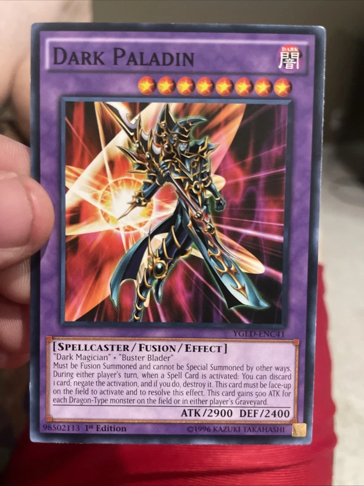 Dark Paladin (Reprint Artwork) MFC-105 Magician's Force 1st Edition - Image 1 of 1