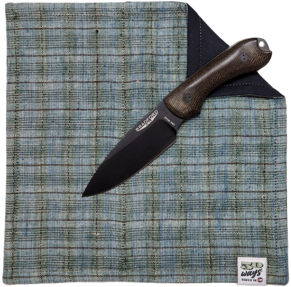 50 WAYS POCKET POCKET HANK Everyday Carry EDC Gear Handkerchief Linen Squares - Image 1 of 3