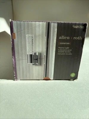 Allen+Roth Dunwynn Modern Contemporary Vanity LED Light NIB NO BULBS TO REPLACE - Image 1 of 3