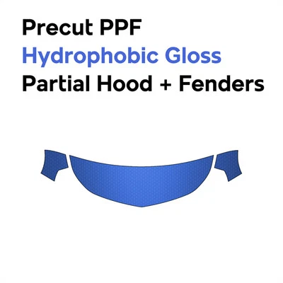 Sutiã transparente PreCut filme de proteção de pintura PPF faça você mesmo para Chevrolet Malibu 2016-2018 - Imagem 1 de 4