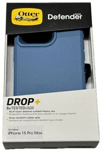 OtterBox Defender Hülle iPhone 15 Pro Max Blau Stoßfest & Robust - Bild 1 von 1