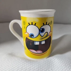 Sponge Bob Schwammkopf Kaffeebecher Nickelodeon 2011 Viacom 8 Unzen Neuheit - Bild 1 von 8