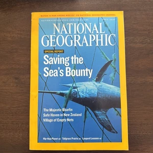 National Geographic April 2007 special report, saving the sea’s bounty magazine - Picture 1 of 18