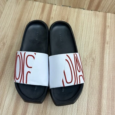 Nike Jordan Nola Womens Slide White Gym Res Black CZ8027-160 Size 7 - Изображение 1 из 4