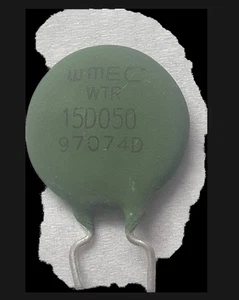 WTR15D050ME3B3,5 W NTC Termistore NTC 15D 5 Oh 6A Plug-in#T9* - Foto 1 di 4