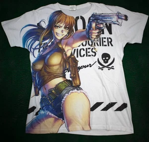 Vintage COSPA Revy Anime Full Graphic T-Shirt Black Lagoon Gr. XL - Bild 1 von 5