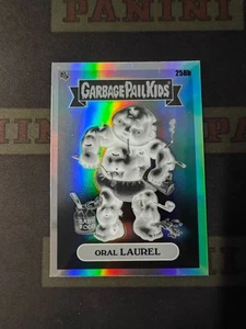 2024 Topps Chrome Garbage Pail Kids Negative Refractor 258b Oral Laurel - Picture 1 of 2