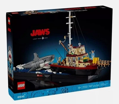 NUEVO LEGO Ideas 21350 Mandíbulas La Película Orca Barco Construcción Juguete Sellado Stock EE. UU. Foto 1 de 2