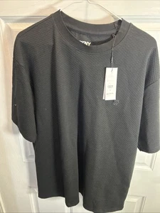 DKNY Herren T-Shirt Oversized Schwarz M Kurzarm Neu mit Etikett | Designer Streetwear - Bild 1 von 6