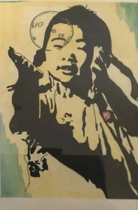 Vtg. Original Mid-Century Pop Art Painting - Signed - A Girl, Her Kingdom - Picture 1 of 12