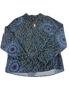 Stüssy Spider Web Flannel Long Sleeve Shirt Black Size XL - Picture 1 of 3