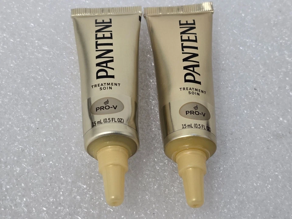 Set of 2 Pantene Pro-V Treatment Soin Ampoules 15ml .5 oz Travel Size - Image 1 of 2