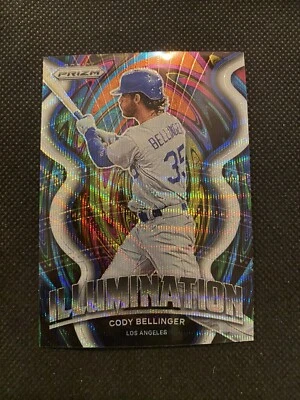 2022 Panini Prizm Cody Bellinger Illumination White Wave Prizm #3 - Image 1 of 2