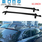 For Audi S4 A4 B8 4DR 43.3" Car Top Roof Rack Cross Bars Luggage Carrier w/ Lock
