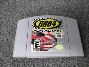 RIDGE RACER 64 RR64 NINTENDO 64 N64 VIDEO GAME LOOSE NO BOX OR MANUAL - Picture 1 of 5