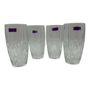 Marquis Waterford Brookside Hiball Glasses set of 4 Czech Republic 154602 - Picture 1 of 6