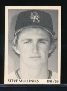 1975 TCMA Quad-City Angels Rance Steve Mulliniks #10 XRC super eye appeal