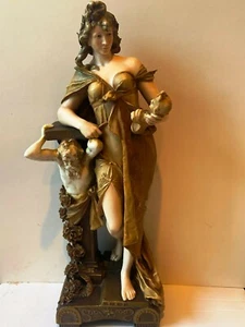 Antique  Amphora Figural Lady Ernest Wahliss(1837-1900) - Picture 1 of 11