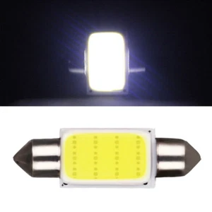 2pcs Bombilla de coche 39mm COB Blanco Doble punta Luz Festón Domo Interior Luz LED - Imagen 1 de 11