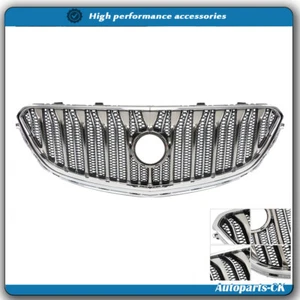 Parrilla superior delantera cromada negra para Buick Enclave 2013 2014-2017 - Imagen 1 de 14