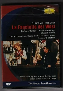 DVD(SEALED)PUCCINI DAS MÄDCHEN DES WESTENS DANIELS DOMINGO MILNES SLATKIN - Bild 1 von 3