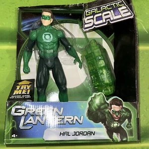 MATTEL GALACTIC SCALE 10 IN GREEN LANTERN HAL JORDAN ACTION FIGURE DC COMICS! - Imagen 1 de 5