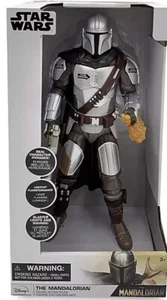 Disney Store THE MANDALORIAN sprechende Actionfigur 15" H Star Wars NEU Neu in OVP 2020 - Bild 1 von 5
