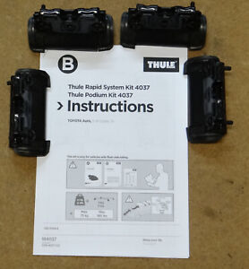 Thule Roof Bar Fitting Kit TOYOTA AURIS Estate 2013 on ,  no 4037