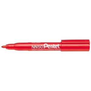 Pentel NN50 roter Kugelschreiber Permanentmarker grüner Etikettenstift - Bild 1 von 1