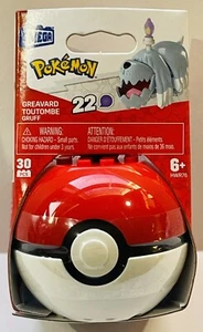 Mega Construx Pokemon Greavard Toutombe HWR76 Serie 22 Poke Ball - Nuevo - Imagen 1 de 2