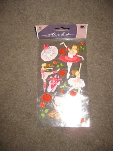 Sticko BALLERINA scrapbook stickers 15 pieces - Picture 1 of 1