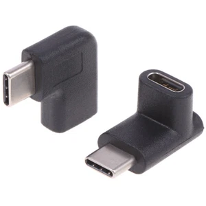 Convertisseur USB 3.1 Type C angle droit 90 degrés mâle vers femelle adapté..x - Photo 1 sur 15