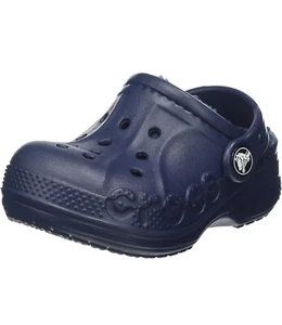 Crocs Toddler Slippers - Baya Lined Clogs, 6c Navy blue - Picture 1 of 8