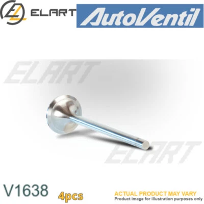 4X Exhaust valve For B5 MAZDA B50 B53 BP B5 E 1.5 323 III V004322 R6028RNT 1006 - Image 1 of 4