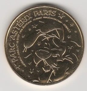  A-- 2017  TOKEN MEDAILLE MONNAIE DE PARIS-- 60 128 PARC ASTERIX IDEFIX  N°20 - Picture 1 of 2