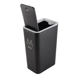 Household Garbage Cans Sealed Large Capacity Odorless With Press Top Plastic - Picture 1 of 18