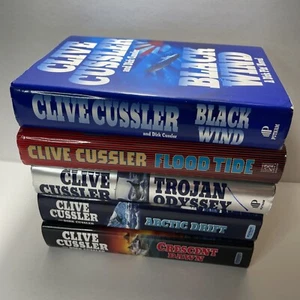 Dirk Pitt Novel Series by CLIVE CUSSLER & DIRK CUSSLER (Lot of 5) - Hardcover - Picture 1 of 5