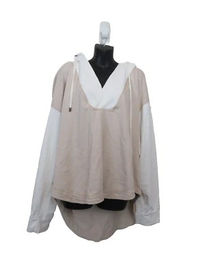 Толстовка с капюшоном Anthropologie размер 3X Pilcro размер Wharfside бежевая - Изображение 1 из 4