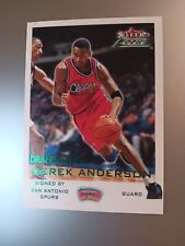 1/100 Derek Anderson Jersey# 2000-01 Fleer Focus Draft Position Emerald Green