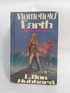BATTLEFIELD EARTH A SAGA OF THE YEAR 3000 L RON HUBBARD SCI - FI NOVEL 1982 - Picture 1 of 5