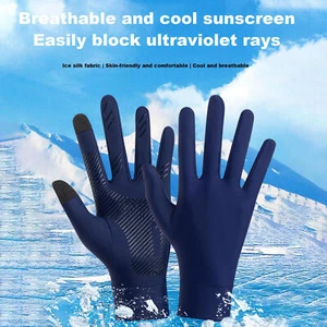 2pcs Fishing Gloves Men Women UV Sun Protection Gloves Non-slip Breathable - Picture 1 of 14