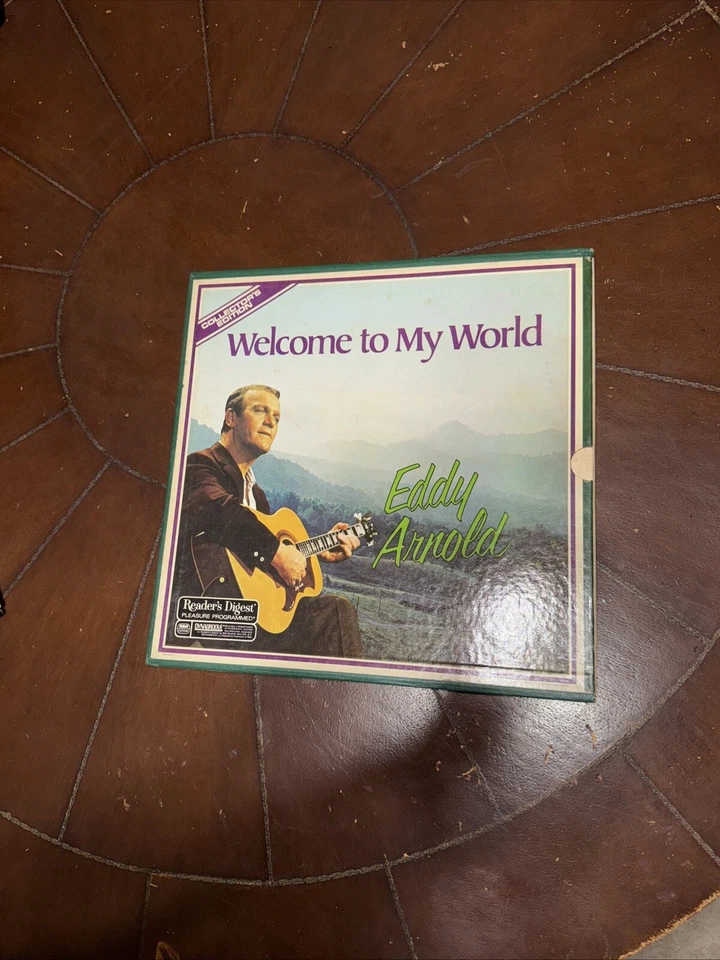 EDDY ARNOLD, Welcome To My World, Readers Digest, 6 LP's EX, Box Set Case (QS17) - Image 1 of 1