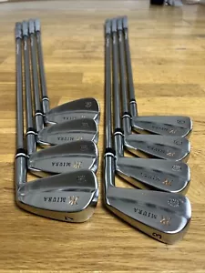 Miura MB001 Forged Iron Set 3-PW KBS C-Taper X 115 Shafts - Picture 1 of 23
