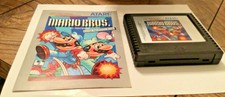 Atari 5200  Mario Bros  game cartridge & manual tested working