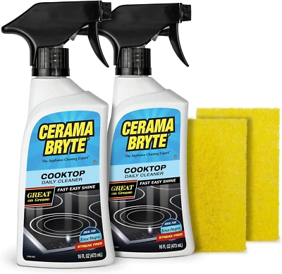Daily Spray Cooktop and Stove Top Cleaner for Glass & Pads Combo Ki - Image 1 of 4