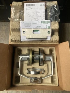 Schlage Commercial AL40S SAT 626 Saturn Privacy Door Lock Lever Satin Chrome NEW - Picture 1 of 9